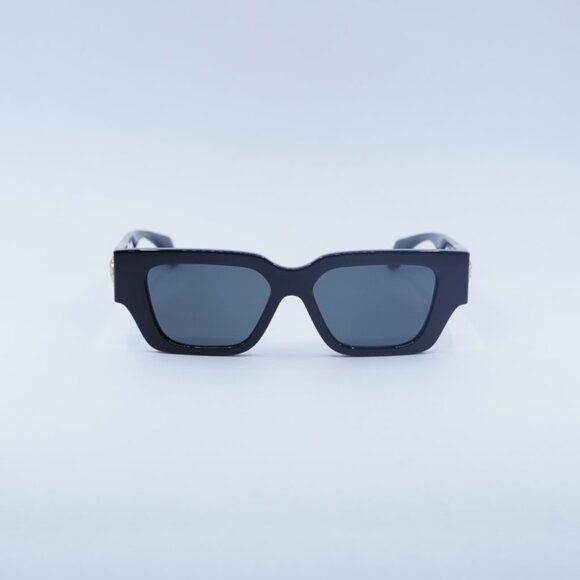 Versace VE4497U GB1/87 Sunglasses Black Square Frame, Grey Lenses main image 8